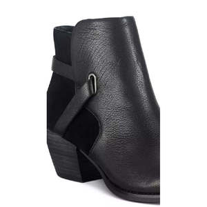 Stivaletti da Donna American Rag Ashlyn Comodi e Traspiranti in Pelle Nera Taglia 6 M con Chiusura a Lacci - Product Image 2