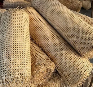 Rollo de correas de ratán natural Material de caña tejido ecológico para muebles, manualidades DIY y decoración de interiores - Product Image 5