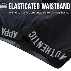 Nouveau design de sous-vêtements pour hommes à haute élasticité, vente en gros de caleçons tricotés respirants avec logo personnalisé pour hommes - Product Image 5