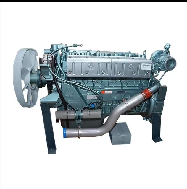 Hot Sale Howo Engine 371 T12 (340, 380, 420 Horsepower) and Natural Gas Engine Truck Engine Assembly