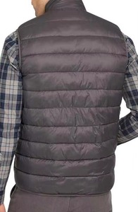 เสื้อกั๊กขนเป็ดสำหรับผู้ชายไซส์ปกติพิมพ์โลโก้ได้ตามต้องการ - Product Image 3