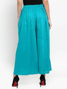 Handmade Rayon Palazzo Pants Stitching Palazzo Pants for Women - Product Image 4