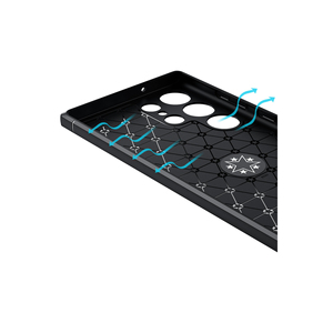 Funda de Silicona Suave Netzy SAFA Ravel para Samsung Galaxy S23 Ultra Premium Azul Antigolpes para Modelos A34 y - Product Image 3