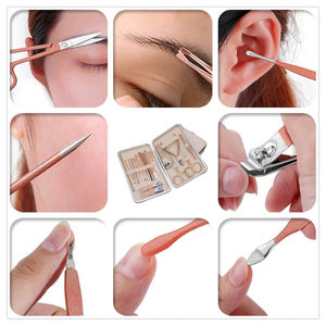 KAAMIR INSTRUMENTS KI-MK-103 Kit Profesional de Cortaúñas Metálico 4 en 1 para Manicura - Diseño Clásico con Resorte Único - Product Image 3
