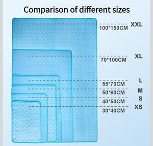 Bulk Washable Summer Cooling Silk Soft Breathable Pet Mat for <b>Dogs</b> Cats Small Animals-Multi-Size Indoor/Outdoor <b>Sofa</b> Protector - Product Image 6