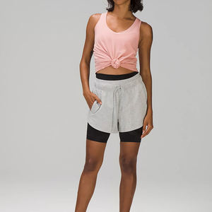 เสื้อกล้าม2025ใหม่คุณภาพสูงสำหรับผู้หญิงเสื้อเจอร์ซีย์แห้งเร็วเสื้อตกแต่งสไตล์เซ็กซี่โลโก้ตามสั่ง - Product Image 2