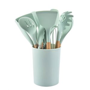 Juego de utensilios de cocina de silicona para chef umite de acero inoxidable antiadherente de 33 piezas - Product Image 2