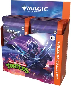 NOUVEAU Wizard of The Coast - Magic The Gathering - Mutant Ninja Turtles - Boîte de booster pour collectionneurs (12 paquets) - Product Image 2