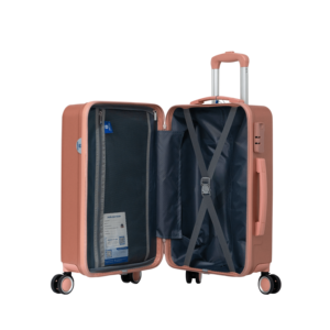Abs 523 Travel Bags Luggage Smooth & Tough High-End Style Aluminum <b>Suitcase</b> Custom Logo <b>Trolley</b> Bag Luggage Hung Phat Factory - Product Image 4