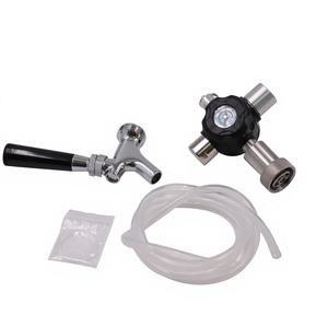 Mini Barril <span class=keywords><strong>de</strong></span> 3.8L <span class=keywords><strong>de</strong></span> Pared Simple con Sistema <span class=keywords><strong>de</strong></span> <span class=keywords><strong>Grifo</strong></span> <span class=keywords><strong>Completo</strong></span>, Dispensador <span class=keywords><strong>de</strong></span> Cócteles Artesanales para Bebidas Carbonatadas Caseras - Product Image 4