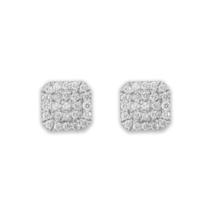 Boucles d'oreilles en diamant Moissanite de meilleure qualité Boucles d'oreilles en or 14 carats Boucles d'oreilles pour bijoux fins unisexes - Product Image 2
