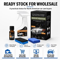 Kit de Restauration de Phares en Gros pour Lentilles de Voiture en Plastique Teinté, Jaunies et Oxydées – En Stock