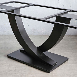 Patas de Mesa de Comedor de Hierro Fundido en Forma de V, Resistentes, Estilo de Diseño Industrial para Muebles de Cocina, Gimnasio y Hospital-CHBBA014 - Product Image 4