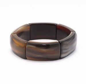 สร้อยข้อมือเครื่องประดับแฟชั่นและกำไลข้อมือกำไลข้อมือสีฮอร์นธรรมชาติพร้อมความรักดีไซน์ที่ดีที่สุด - Product Image 2