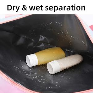 Sac à main de grande capacité imprimé léopard pour hommes/femmes Sport Crossbody Dry Wet Waterproof XL Zipper for Travel Swim Dry Wet Bag - Product Image 6