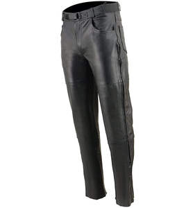 <b>Mens</b> <b>Leather</b> Pants Slim Fit Stylish Stretch Disco Skinny <b>Trousers</b> Clubwear Biker Rock Punk Street Style High Quality - Product Image 4