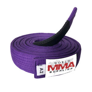 Jiu jitsu-cinturones personalizados con logo bordado - Product Image 1