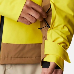 Chaqueta de esquí multicolor para hombre con aspecto atractivo a precio bajo, chaqueta de esquí cálida de invierno con logotipo estampado para hombre, chaqueta de esquí de talla grande - Product Image 5