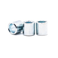 Entretoise ronde usinée CNC en acier inoxydable 304, alliage de zinc et aluminium anodisé 6061 sur mesure