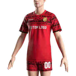 Men's Jersey <b>T</b>-<b>shirt</b> - Breathable & Sublimation Print, Spring/Autumn Custom OEM/ODM - Product Image 5