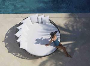 DAYBED (LCO/047/012) DayBed avec cadre en aluminium revêtu de poudre - Product Image 2