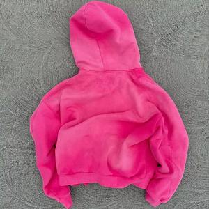 Sudadera con Capucha Unisex Ligera, 100% Algodón, Forro Polar Duradero, Ropa Urbana de Alta Calidad, Venta al Por Mayor, Diseño Personalizado, Patrón Sólido, Invierno - Product Image 3