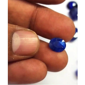 พลอยสีฟ้าของกรุงเทพฯ93ชิ้นขนาด10มม. ถึง14มม. รูปวงรี460 CTS ล็อต iroc ขายคุณภาพสูงอัญมณีที่เต็มไปด้วยความร้อน $เรา194 - Product Image 4