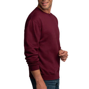 Sudadera de Cuello Redondo de Felpa de Algodón para Hombre y Mujer, Sudadera Básica Lisa Unisex para Adultos - Product Image 4