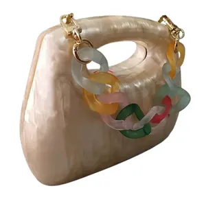 Nieuw Design Hars Box Lady Clutch Bags Nieuwste Ontwerp En Hars Portemonnee Hars Tas Metalen Tas Clutch Van India Door Rf Crafts