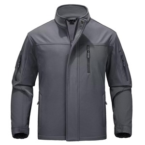 Custom <b>Men</b> Sports Softshell <b>Jackets</b> Outdoor Camping Coats Good Quality Softshell <b>Jacket</b> Waterproof Stand Collar for <b>Men</b> - Product Image 3
