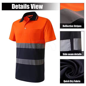 Fabricant pakistanais polo de sécurité quantité minimale de commande bas polo de sécurité meilleur prix vestes de polo de sécurité 100% vêtements de travail en polyester - Product Image 4