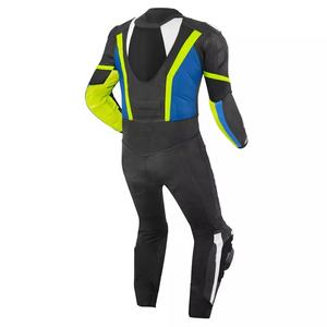 Traje de Carreras de Cuero Vacuno Personalizado para Motocicleta - Ropa Deportiva Impermeable con Diseño Transpirable Ecológico y Logotipo de Marca Personalizado - Product Image 3