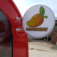 New USA Remorque alimentaire fermée pour Hotdog Pizza Café Crème glacée Maïs Camion de restaurant plus polyvalent pour la vente au détail et l'hôtel