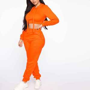 ชุดเซ็ตเสื้อผ้าผู้หญิงไซส์ XL ทรงหลวม กันลม สไตล์สตรีทแวร์ เสื้อฮู้ดโอเวอร์ไซส์และกางเกงขายาวผ้าฟลีซเนื้อนุ่ม - Product Image 2