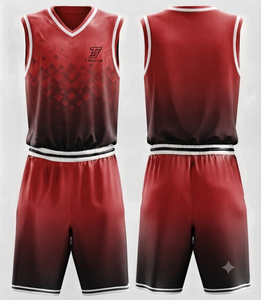 Maillot de basket-ball respirant en jersey brodé de haute qualité, uniforme personnalisé sans manches pour toutes les saisons - Product Image 5