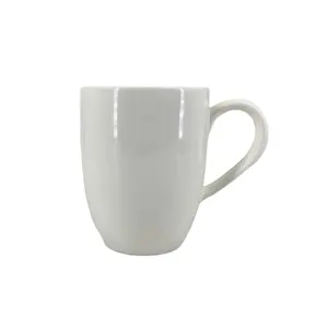 Vente chaude couleur blanche réutilisable café/thé/lait tasse en céramique logo personnalisé porcelaine tasse à café horoscope