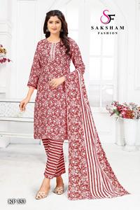 Traje Salwar tradicional de rayón puro indio más vendido a pedido con estampado Dupatta último exclusivo para boutique de mujer - Product Image 2