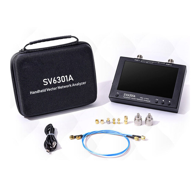 SV6301A VNA 1MHz - 6.3GHz Handheld Portable Vector Network Analyzer with 7'' Screen