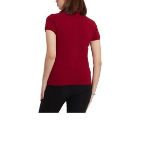 Nueva Llegada, Camiseta de Manga Corta Informal, Transpirable, de Alta Calidad, para Mujer, con Logotipo de Marca Personalizado, Poliéster/Algodón BD - Product Image 2