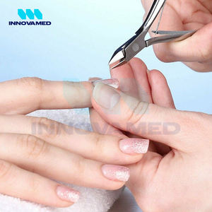 New Arrival Curved Stainless Steel Cuticle Nippers Comfort Grip Best Quality <b>Top</b> Seller Durable Design Wide Jaw Opening Custom - Product Image 3