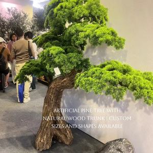 Olivo Artificial Grande al por Mayor | Follaje Verde Personalizado <span class=keywords><strong>de</strong></span> 9 <span class=keywords><strong>a</strong></span> 15 Pies con Tronco <span class=keywords><strong>de</strong></span> Madera Realista para Decoración <span class=keywords><strong>de</strong></span> Centros Comerciales, Bodas y Oficinas - Product Image 6