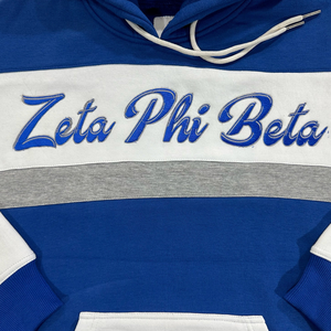 เสื้อมีฮู้ดแบบสวมทางชมรม Zeta phi Beta - Product Image 3