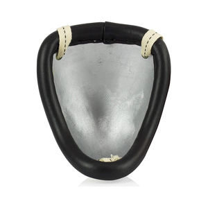 Último diseño Peregrine Enterprises PU cuero abdominal ingle Guard para Artes Marciales Muay Thai Kickboxing otros deportes de contacto - Product Image 3