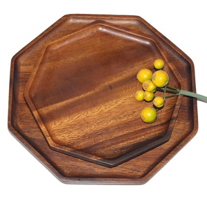 Plateaux de service en bois fournitures d'hôtel petit déjeuner dîner plateaux de service à un prix raisonnable design unique - Product Image 3