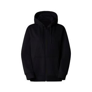 Sudadera con capucha y cremallera bordada personalizada para hombre 100% algodón invierno gimnasio polar transpirable de secado rápido logotipo en relieve ropa de calle pantalla de seda - Product Image 5