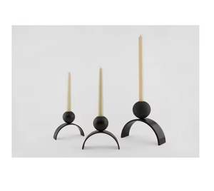 Bougeoir rustique pour table à manger pour la décoration de la maison Bougeoir pour la décoration de mariage - Product Image 4