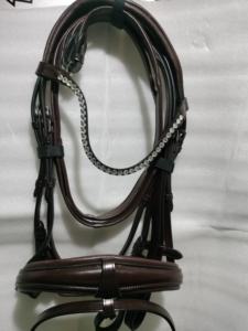 Bride de cheval en cuir véritable PVC de haute qualité conception personnalisée corde licou vente en gros à bas prix - Product Image 6