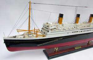 RMS MAJESTICS-modelo de barco, Crucero de madera, artesanía - Product Image 2