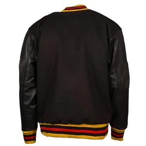 Veste Letterman universitaire personnalisée pour hommes Blouson aviateur en laine et cuir avec broderie en chenille Blouson de baseball d'hiver Streetwear - Product Image 2