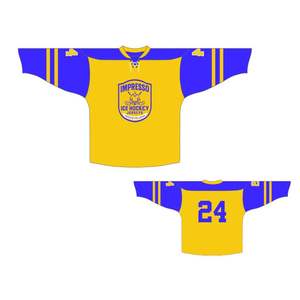 Camiseta de hockey sobre hielo, jerseys de hockey sobre hielo, conjunto de uniformes de hockey de equipo de alta calidad premium, sublimado personalizado - Product Image 1